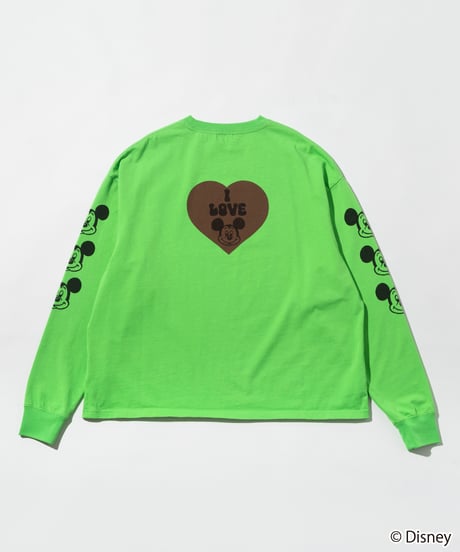 Disney / I LOVE LS TEE【WCJ-TD-049GRN】