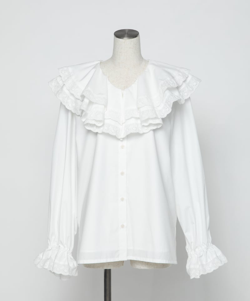 レースブラウス【WCJ-PP-121WHT】 | WCJ OFFICIAL WEB STORE
