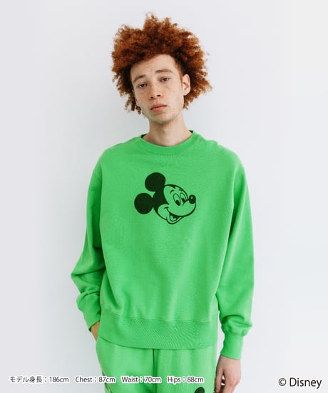 Disney / SWEAT TOP(ミッキー)【WCJ-NA-020GR】