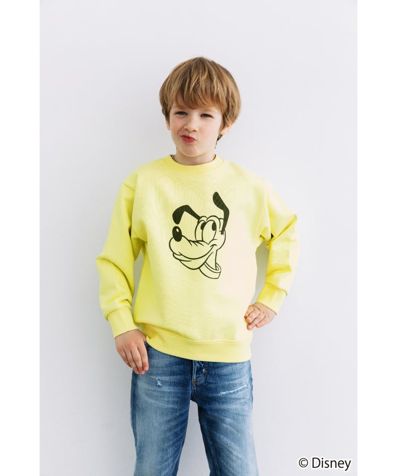Disney / KIDS SWEAT TOP(プルート)【WCJ-TD-002LIM07】