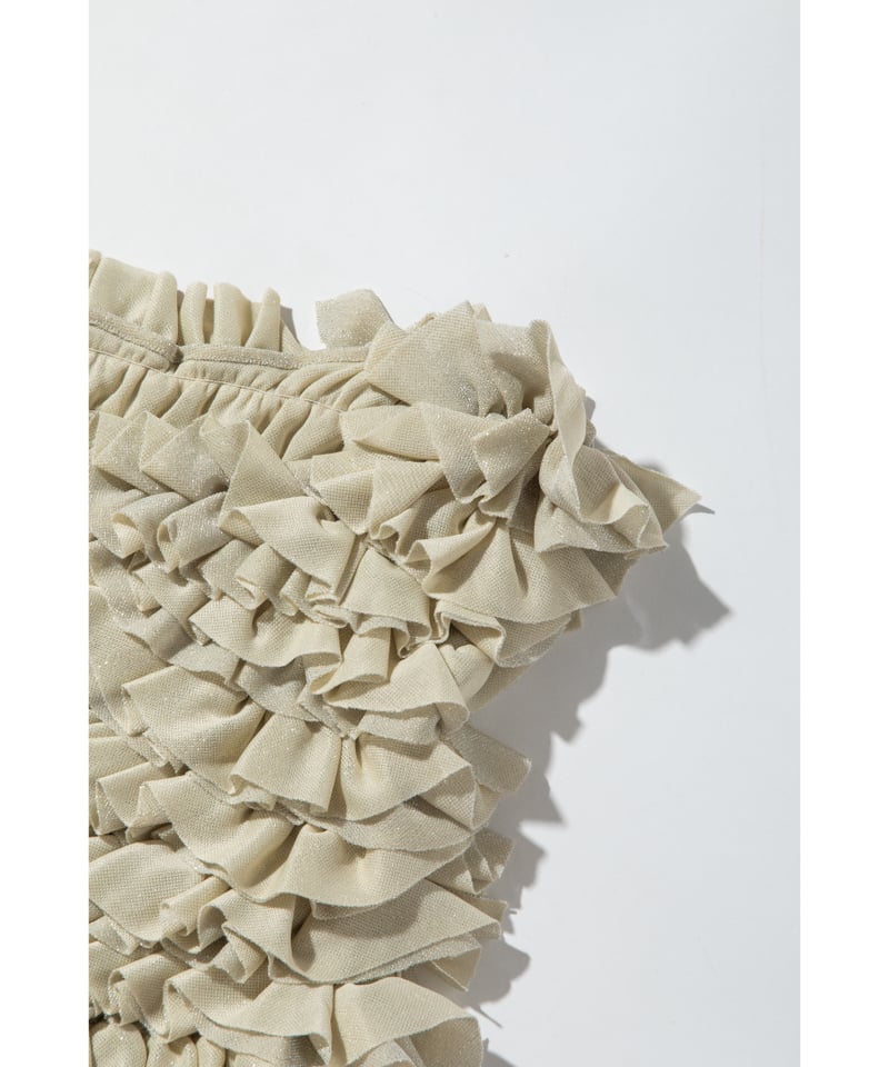 ラメフリルトップス【WCJ-PP-115IVO】 | WCJ OFFICIAL WEB STORE