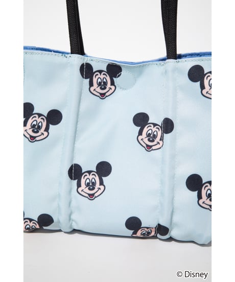 【撥水】Disney / REVERSIBLE TOTE BAG(S)(ミッキー)【WCJ-TD-013BLU-SAX01】