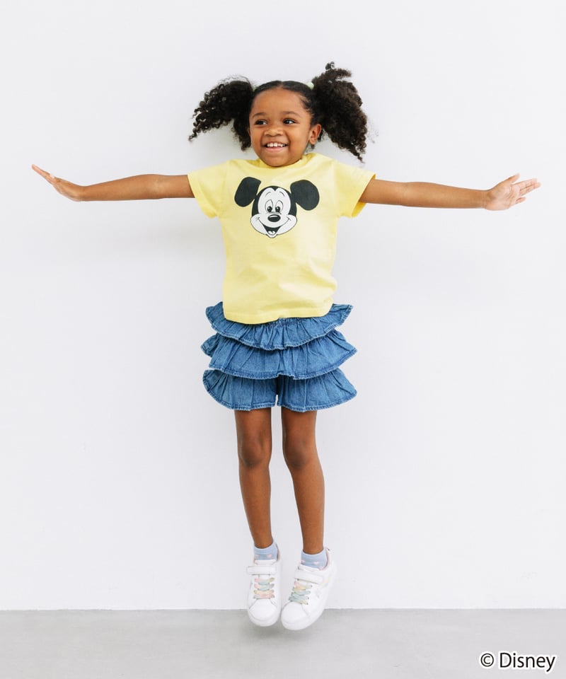 Disney / KIDS TEE（ミッキー）【WCJ-GC-051YEL01】 | WCJ