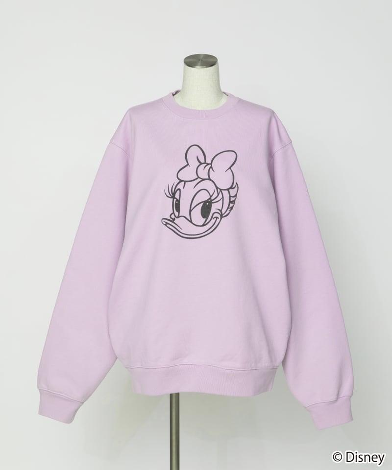 デイジー　ドナルド　wcj スウェット Disney / SWEAT PANTS(デイジー)【WCJ-NA-050PUR04】 | W