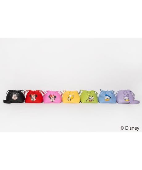 Disney / DRAWSTRING BAG(ミッキー)【WCJ-TD-052BLK01A】※7月下旬発送予定