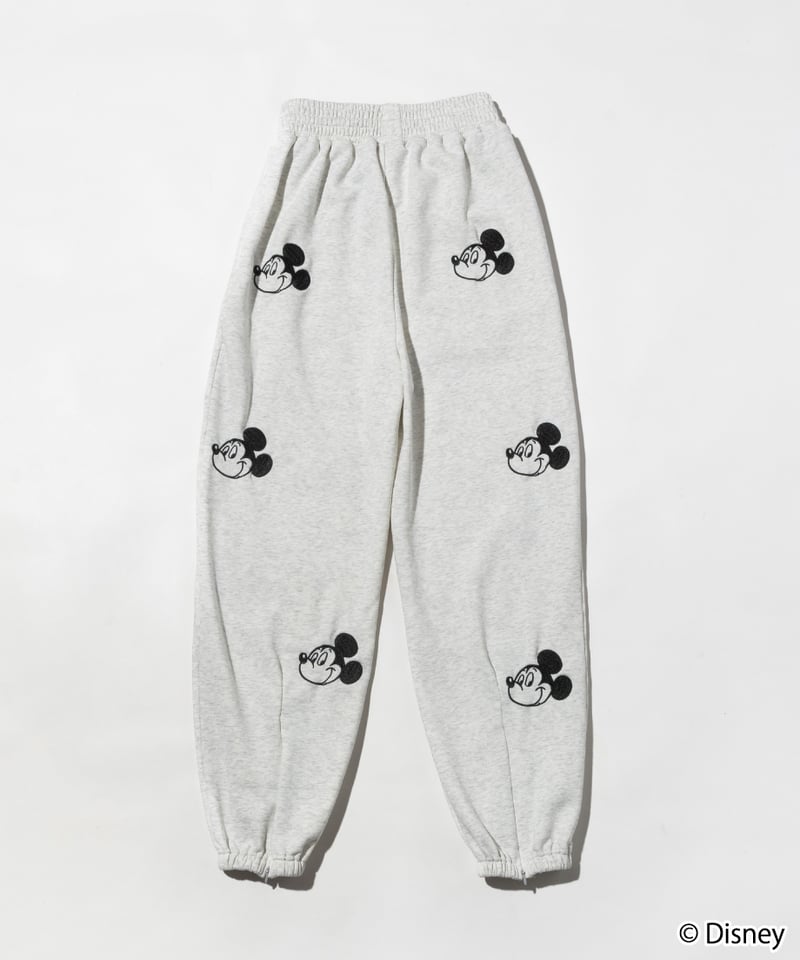 Disney / EMBROIDERY SWEAT PANTS(ミッキー)【WCJ-TD-04