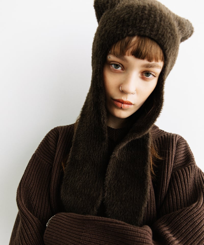 浅VネックニットTOPS【WCJ-MK-032BRN】 | WCJ OFFICIAL WEB