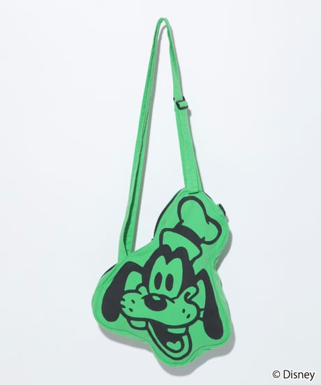 Disney / FACE DESIGN SHOULDER BAG(グーフィー)【WCJ-GC-056GRN06】