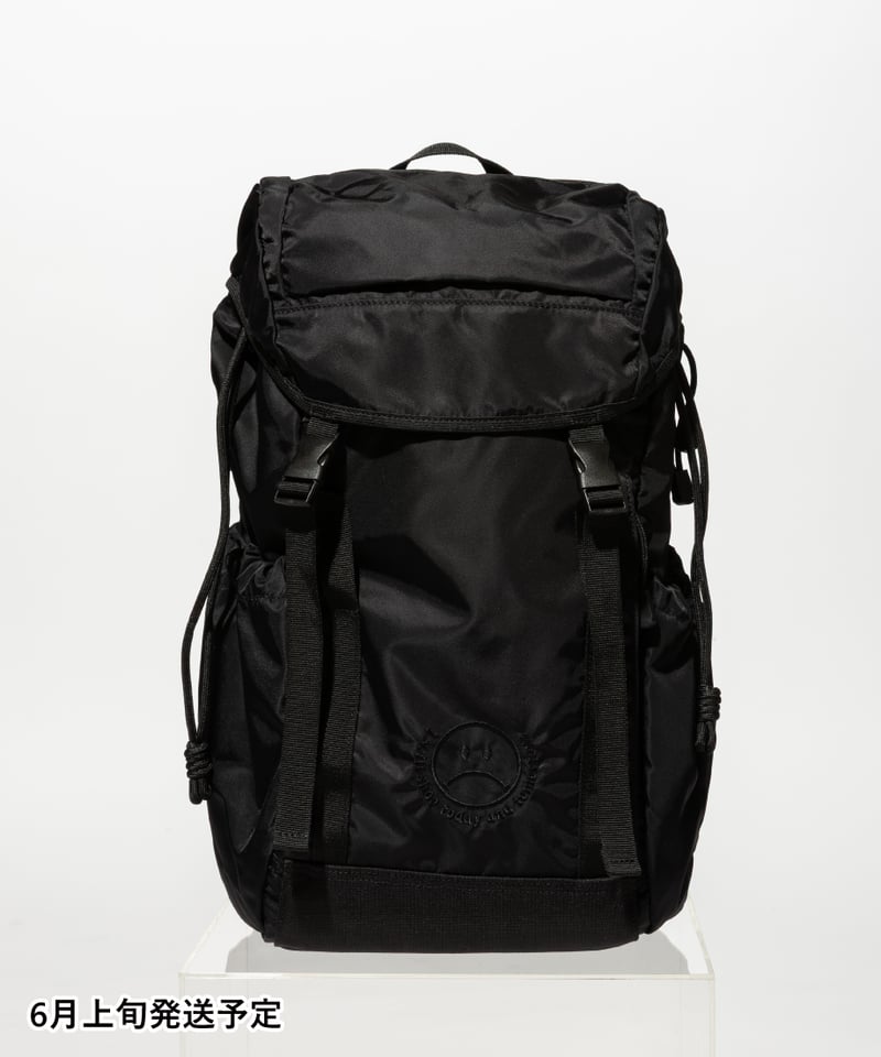 撥水】フラップバックパック【WCJ-MP-040BLK】※6月上旬発送予定 | WCJ