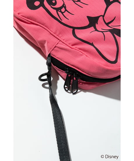 Disney / FACE DESIGN SHOULDER BAG（S）(ミニー)【WCJ-GC-057RED02】