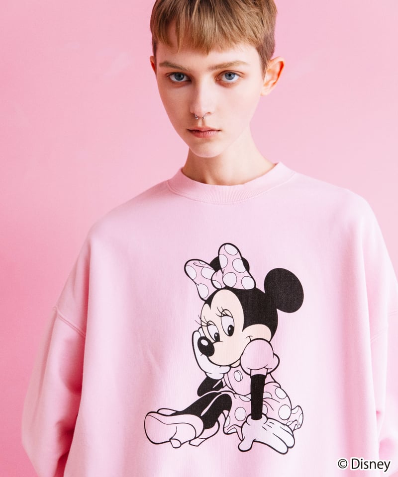 【25/11発売WCJ】Disney / MINNIE SWEAT TOP Disney / MINNIE SWEAT TOP【WCJ-TD-021IVO】 | WCJ