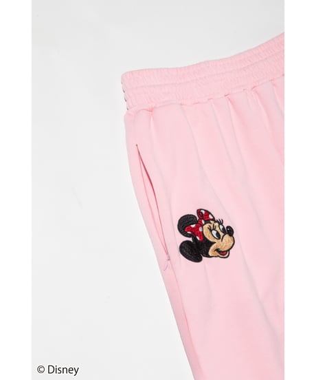 Disney / EMBROIDERY SWEAT PANTS(ミニー)【WCJ-TD-045LPK02】