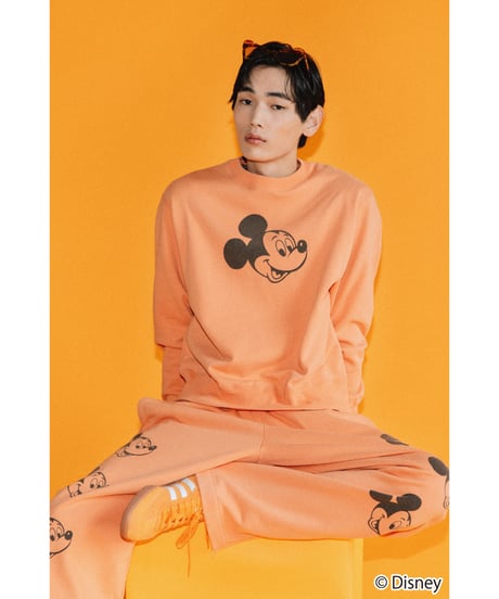 Disney / SWEAT TOP(ミッキー)【WCJ-NA-020OR】