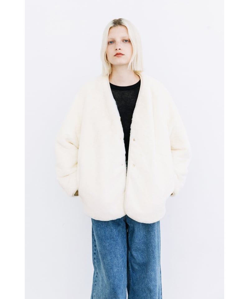 ひょうたんキルトリバーシブルコート【WCJ-JF-064IVO-IVO】 | WCJ OFFI