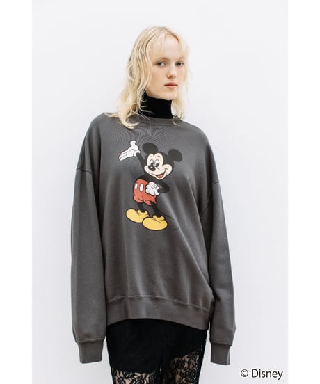 Disney / BIG SWEAT TOP(ミッキー)【WCJ-NA-041DGY01】