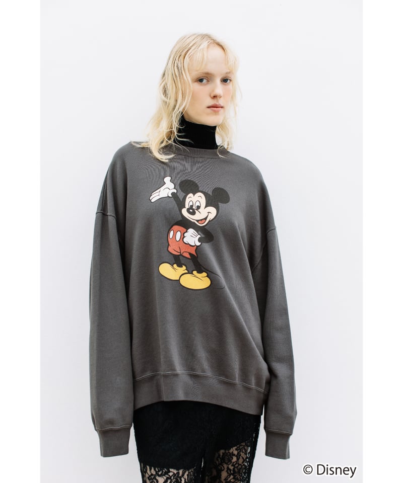 Disney / BIG SWEAT TOP(ミッキー)【WCJ-NA-041DGY01】 |