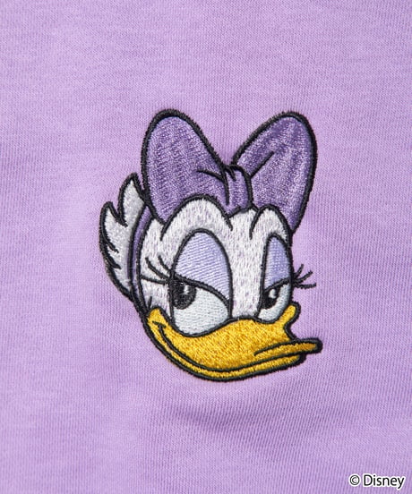 Disney / EMBROIDERY SWEAT PANTS(デイジー)【WCJ-TD-045PUR04】