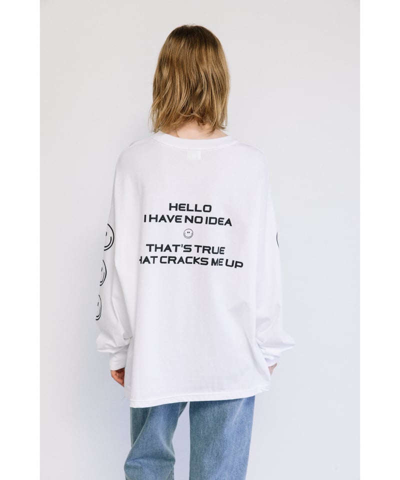 BIGロンTEE【WCJ-LK-026WHT】 | WCJ OFFICIAL WEB STORE