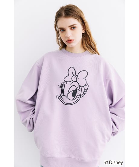 Disney / SWEAT TOP(デイジー)【WCJ-TD-001PUR04】