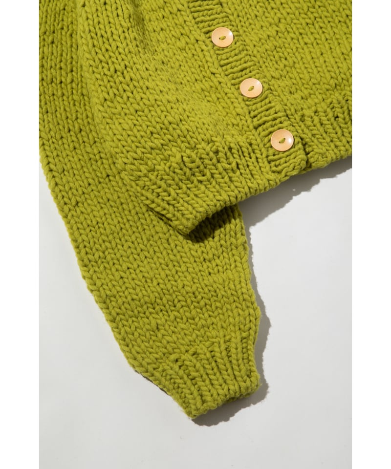 ハンドニットカーディガン【WCJ-NA-001LIM】 | WCJ OFFICIAL WEB