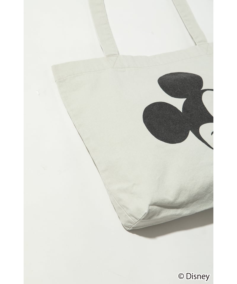 Disney / WIDE TOTE BAG(ミッキー)【WCJ-TD-006GRY01】 |