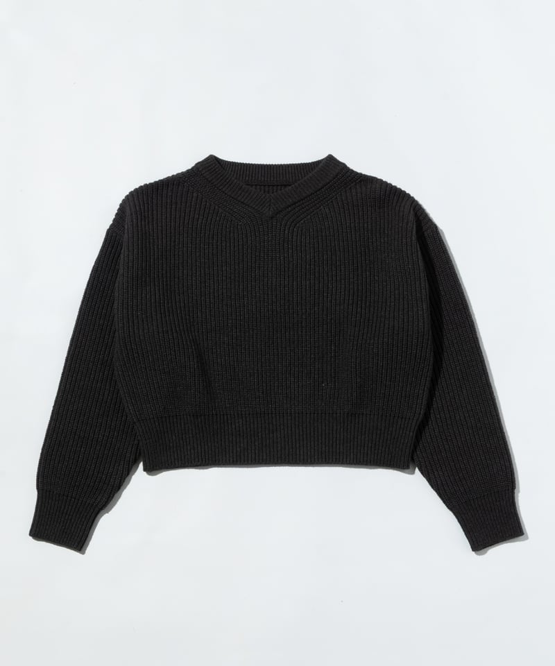 ニット上下　写真掲載 浅VネックニットTOPS【WCJ-MK-032DGY】 | WCJ OFFICIAL WEB