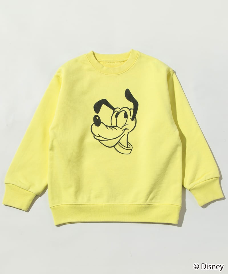 Disney / KIDS SWEAT TOP(プルート)【WCJ-TD-002LIM07】