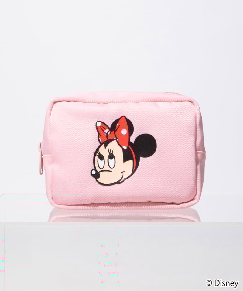 撥水】Disney / POUCH(ミニー)【WCJ-TD-014PNK-BEG02】 |