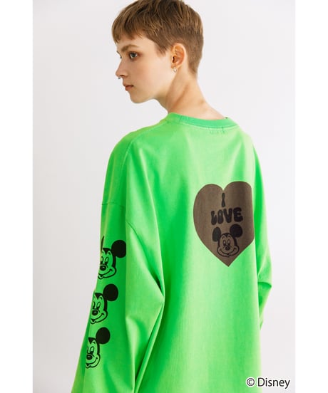Disney / I LOVE LS TEE【WCJ-TD-049GRN】