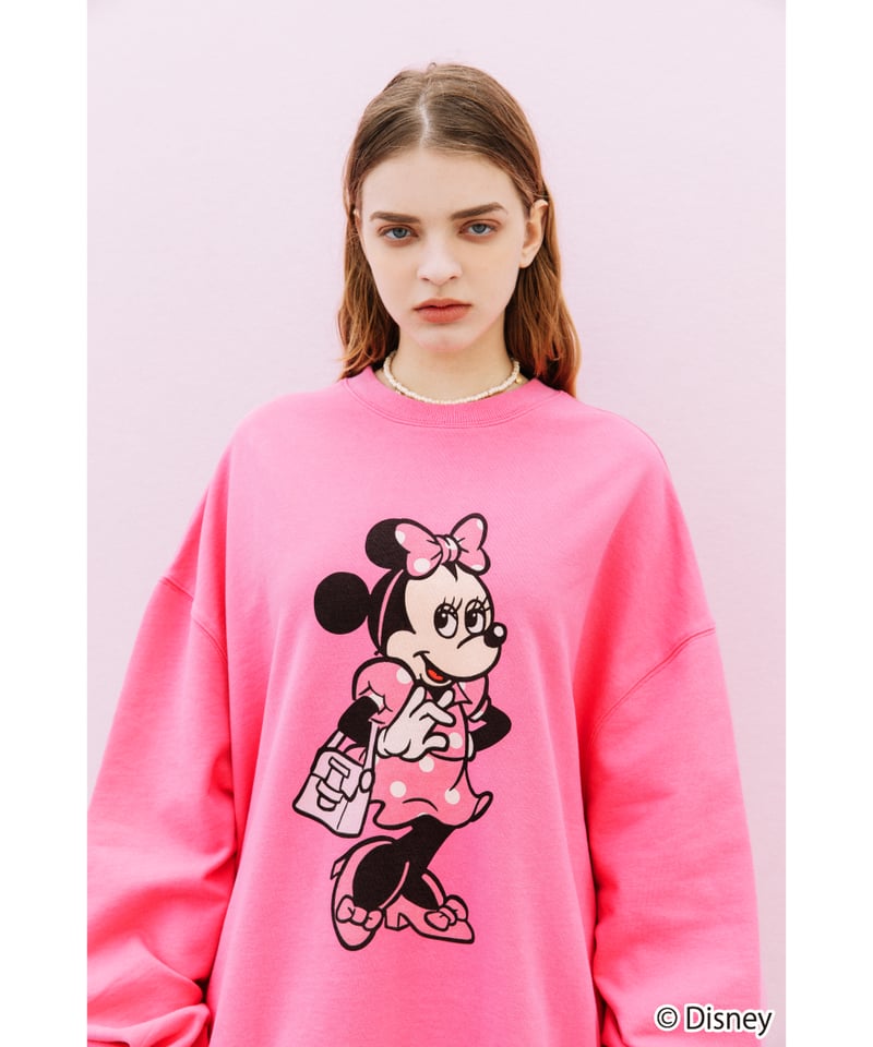 Disney / SWEAT BIG TOP(ミニー)【WCJ-TD-004PNK02】 | Disney / SWEAT BIG TOP(ミニー)【WCJ-TD-004PNK02】 |