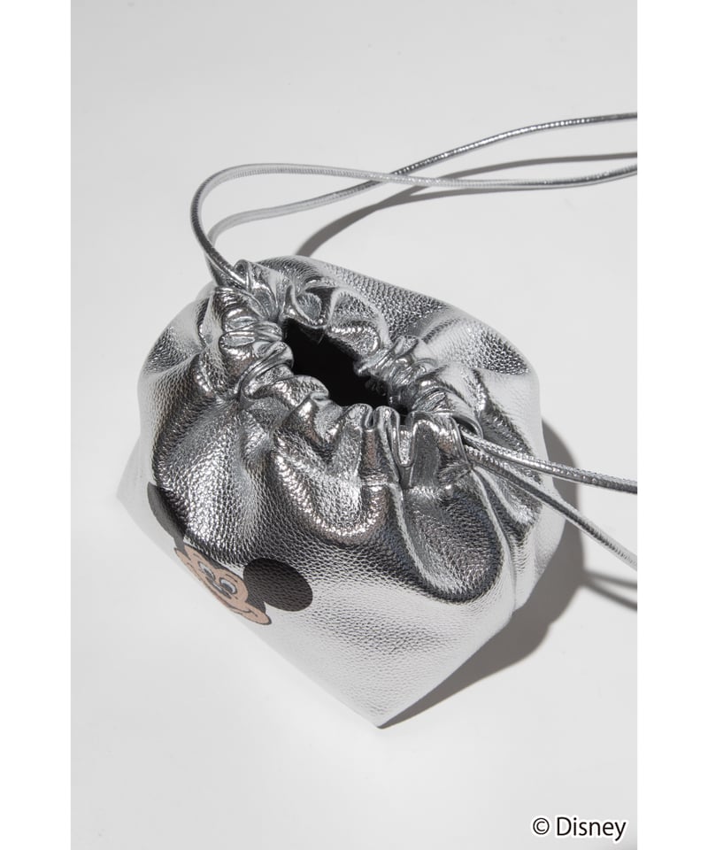 Disney / DRAWSTRING BAG(ミッキー)【WCJ-QU-115SLV01】 Disney / DRAWSTRING BAG(ミッキー)【WCJ-QU-115SLV01】