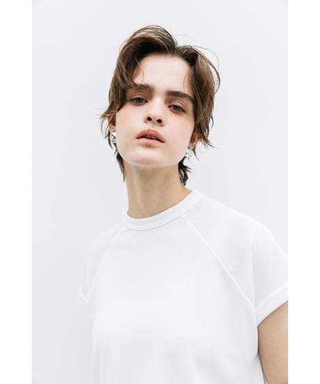 【速乾】【防シワ】フレンチスリーブTEE【WCJ-PP-057WHT】