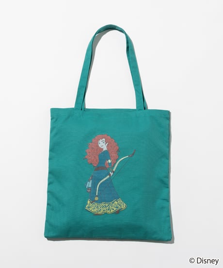 Disney / PRINCESS TOTE BAG(Merida)【WCJ-TD-016GRN】