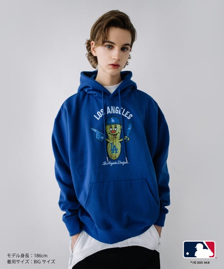MLB HOODIE(ロサンゼルス・ドジャース)【WCJ-GC-058BLU-LAD】