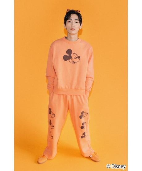 Disney / SWEAT PANTS(ミッキー)【WCJ-NA-022OR】