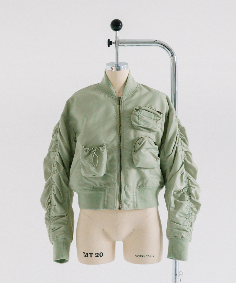 ☆WCJ☆ポケット付きMA-1【WCJ-AB-079LKH】 ☆WCJ☆ポケット付きMA-1【WCJ-AB-079LKH】 （ポケット付きMA-1