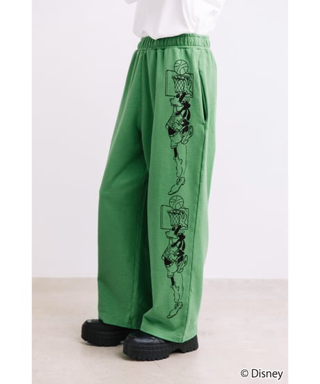 Disney / SWEAT PANTS(グーフィー)【WCJ-TD-053GRN06】※6月5日以降順次発送予定