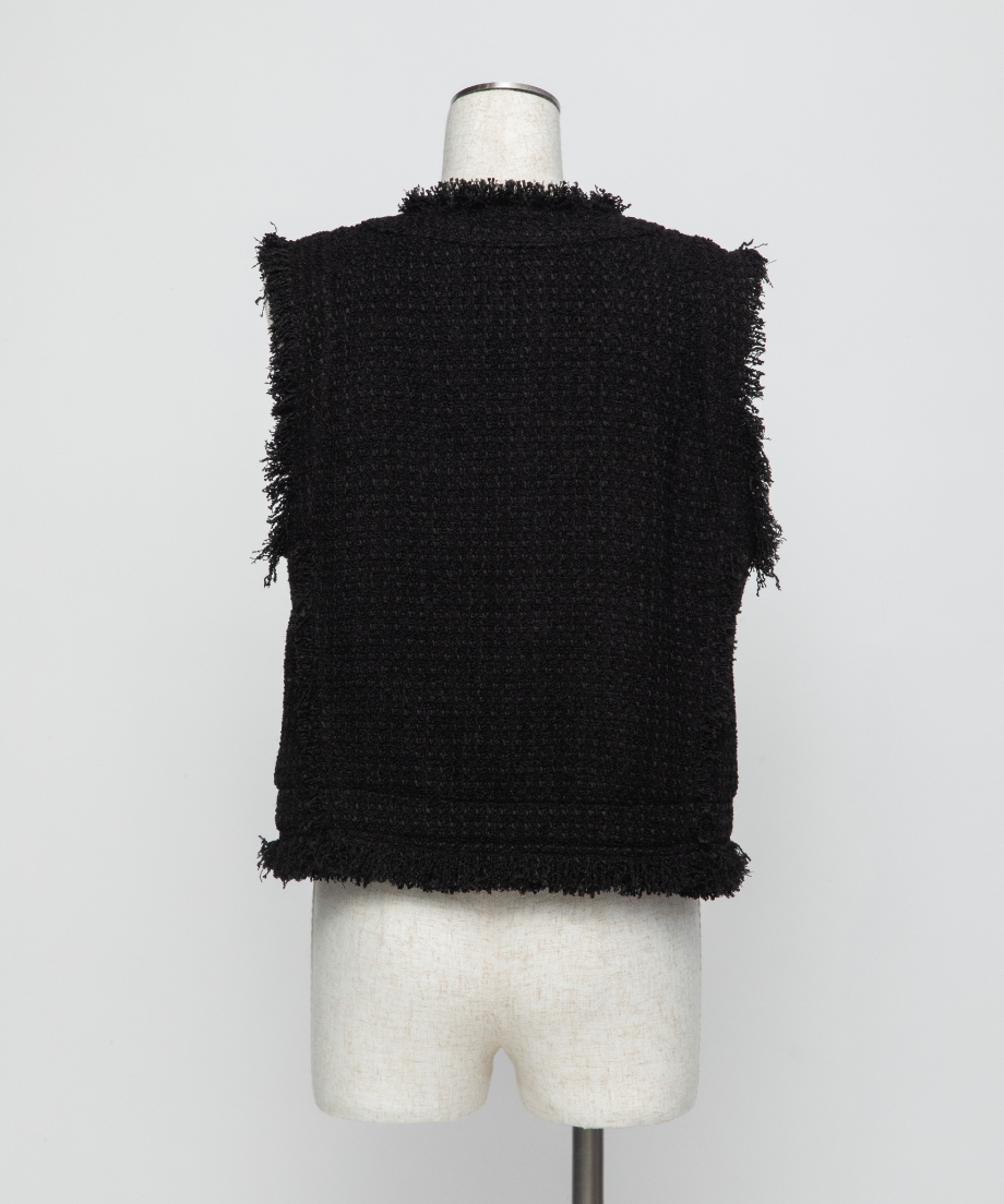 値下げ可能/完売品　WCJ フリンジベスト アイボリー フリンジベスト【WCJ-TA-016IVO】 | WCJ OFFICIAL WEB STORE