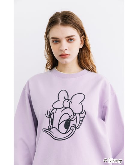 Disney / SWEAT TOP(デイジー)【WCJ-TD-001PUR04】