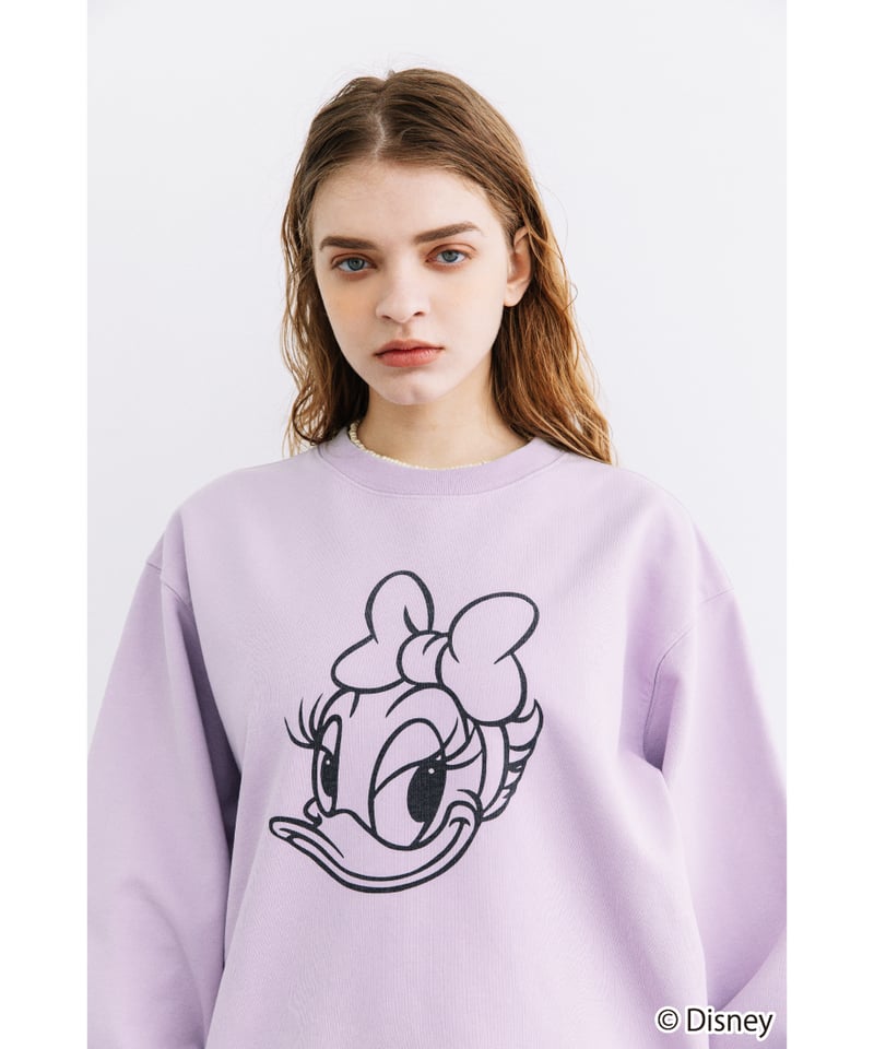 デイジー　ドナルド　wcj スウェット Disney / SWEAT TOP(デイジー)【WCJ-TD-001PUR04】 | WCJ