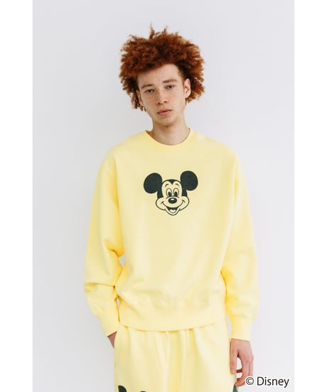 Disney / SWEAT TOP(ミッキー)【WCJ-NA-049YEL01】