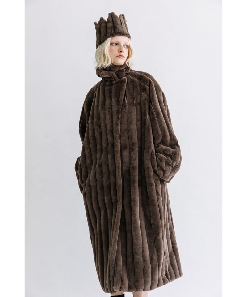 フェイクファーコート【WCJ-SP-002BRN】 | WCJ OFFICIAL WEB STORE