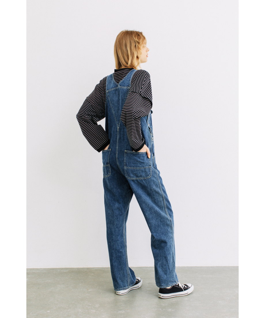 デニムオーバーオール【WCJ-DG-012BU】 | WCJ OFFICIAL WEB STORE