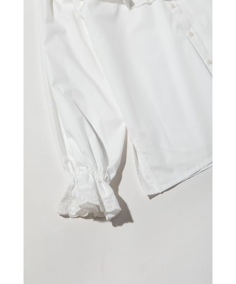 レースブラウス【WCJ-PP-121WHT】