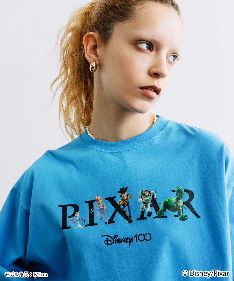 Disney100 / LS TEE（ピクサー/トイ・ストーリー）【WCJ-GC