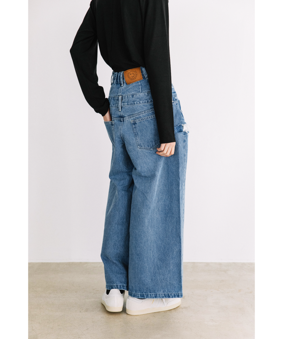 レイヤードデニムパンツ【WCJ-GM-026BLU】 | WCJ OFFICIAL WEB S