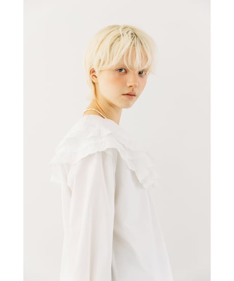 レースブラウス【WCJ-PP-121WHT】