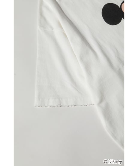 Disney / OVER DYE SS TEE（ミッキー）【WCJ-GC-027WHT01】