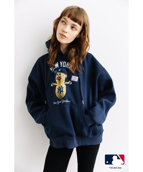 MLB HOODIE(ニューヨーク・ヤンキース)【WCJ-GC-058NAV-NYY】