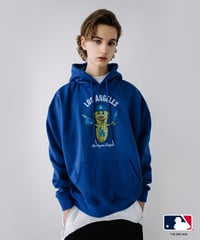 MLB HOODIE(ロサンゼルス・ドジャース)【WCJ-GC-058BLU-LAD】